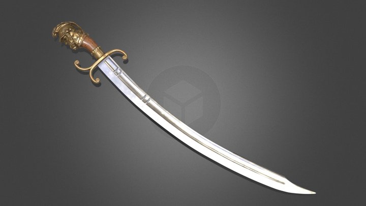Renaissance Falchion (sword) – Free 3D Model STL