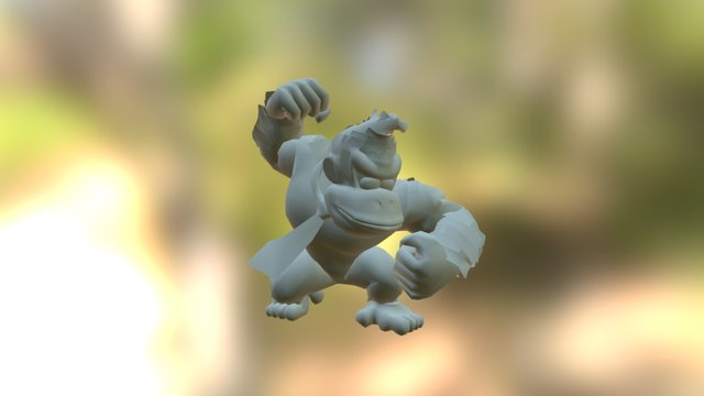[SSBB] Donkey Kong – Gratis 3D-model STL