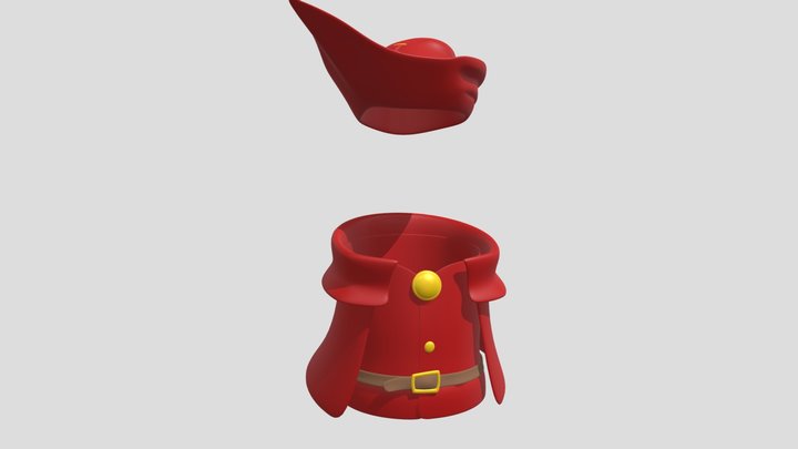 Prince Larry Costume 3D Model