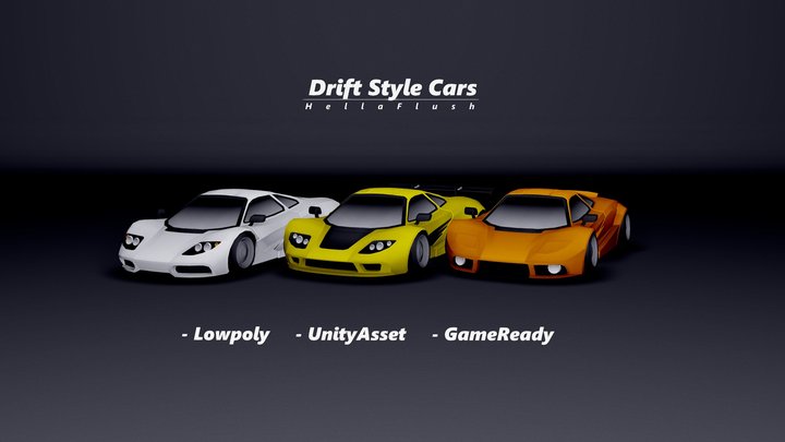 HellaFlush: DriftStyleCars - Classic - MFaster 3D Model