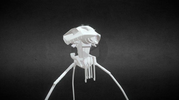 Tripod WOTW - 2005 (No Material) 3D Model