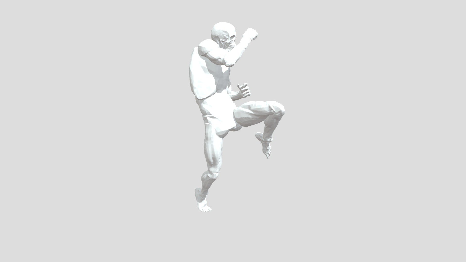Martial Arts Pose - Download Free 3D model by TheCopyArtist [087feb5 ...
