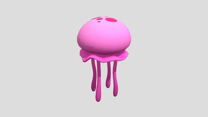Jellyfish - Spongebob bfbbr 3D Model