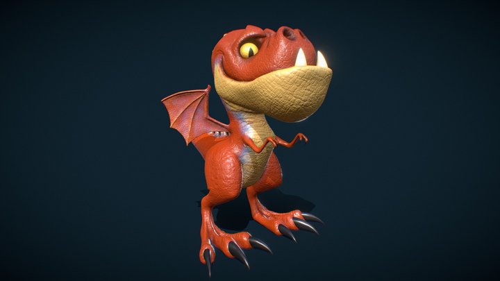 D-Rex 3D Model