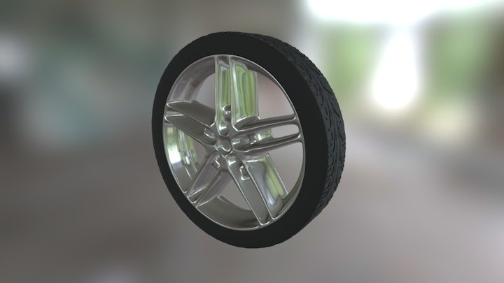 CGCookie Exercise 06: Wheel 3D Model