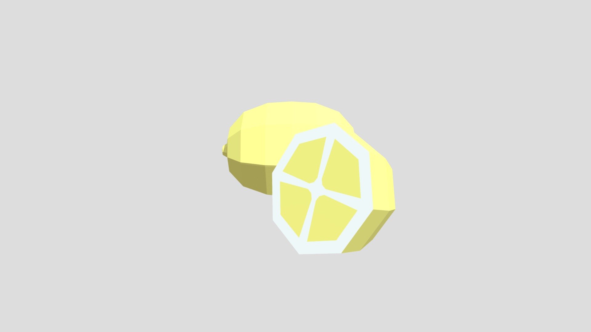 Lemon from Poly by Google