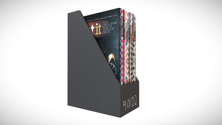 File Holder 3D Model