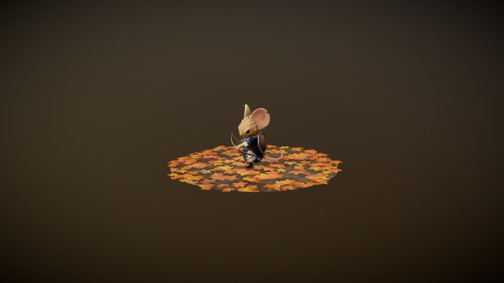 Mouse of the Wild 3D Model