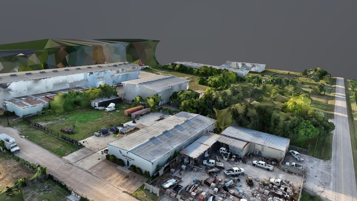 Semi Urban 3D Model