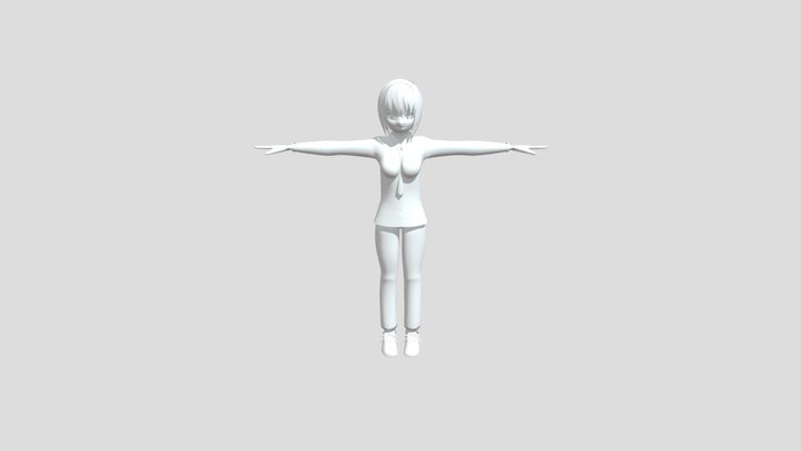 梓 ほすみ(azusa hosumi) 3D Model