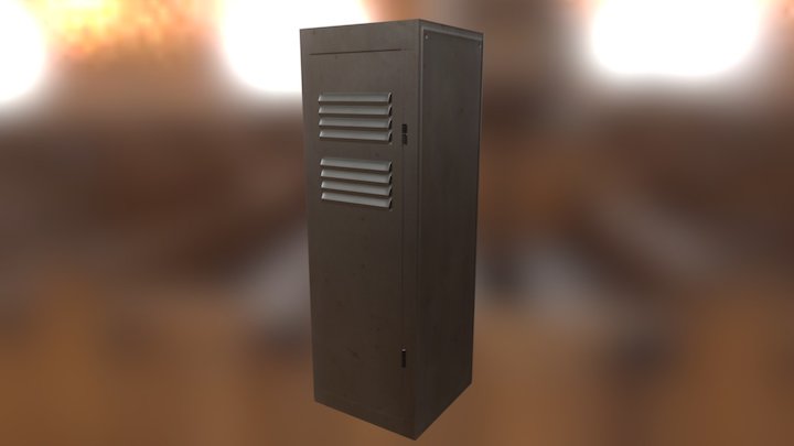 Assignment 3 - Metal Cabinet 3D Model