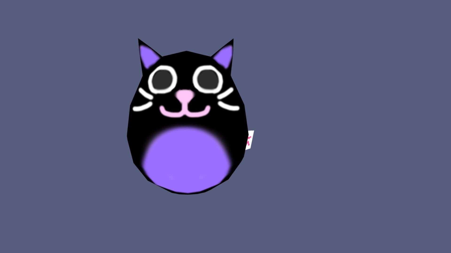squishy bean cat plush