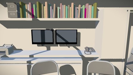 VR_Office 3D Model