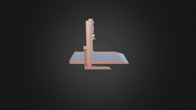 duplii parking lift system 3D Model