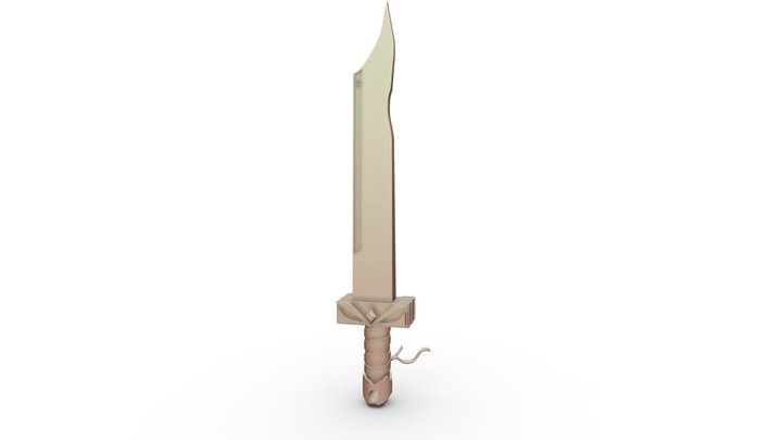 CT4012-2020 Sword 3D Model