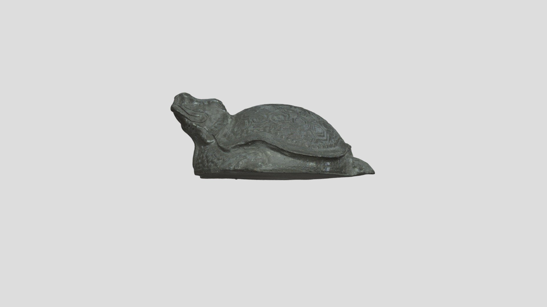 Heritage replicas on display (turtle model)
