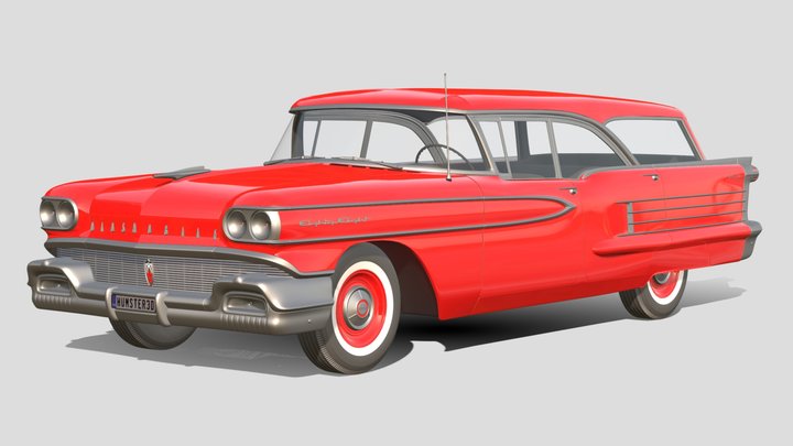 1958 Oldsmobile Dynamic 88 Fiesta Holiday – Modèle 3D gratuit STL