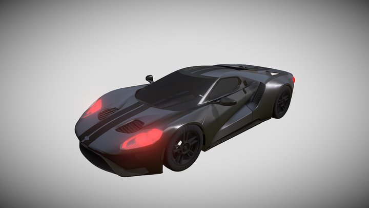 Ford GT 3D Model