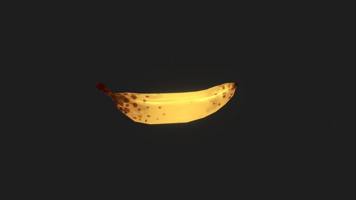 Day 4. Banana 3D Model