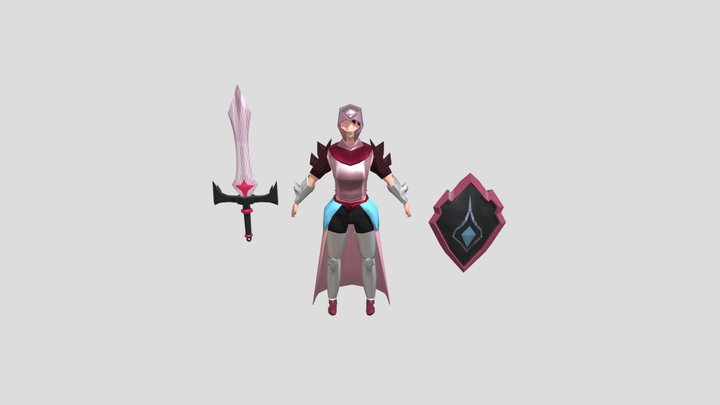 Opal 3D Model