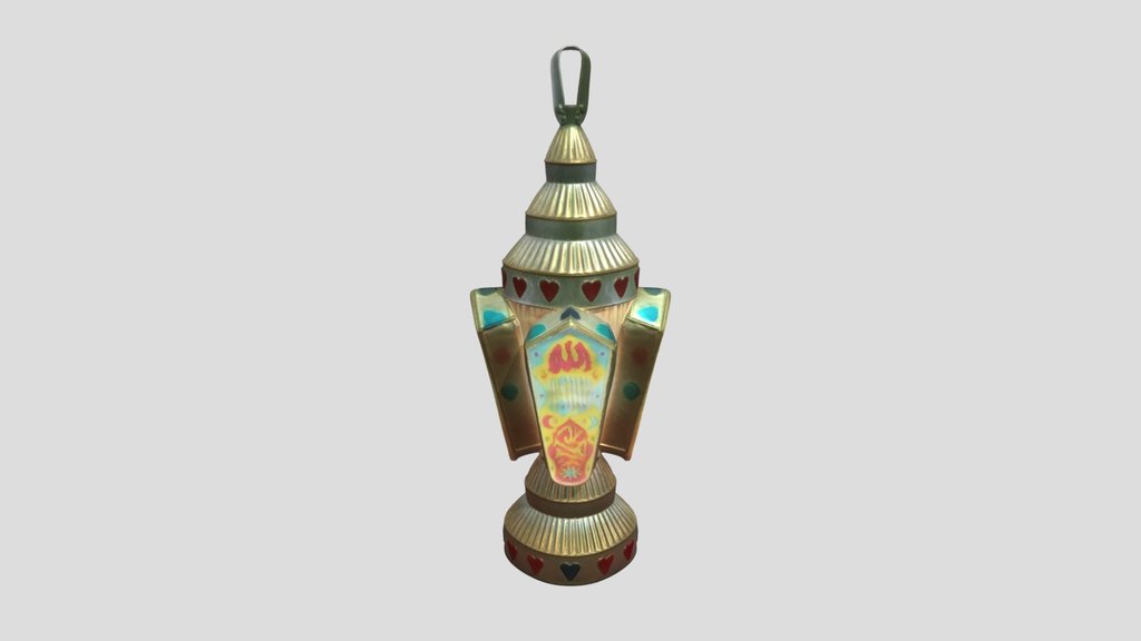Colorful Ramadan lantern
