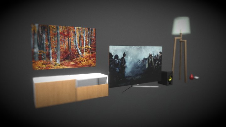 Living-room 3D Model