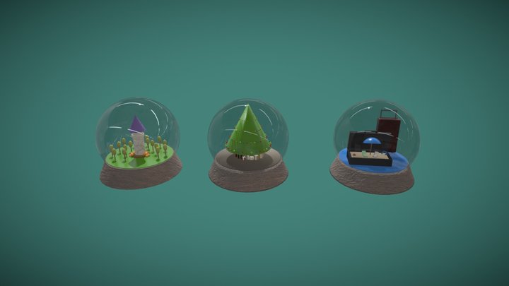 Esferas 3D Model