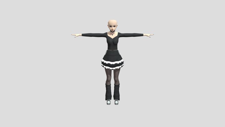 My OC's 3d model 3D Model