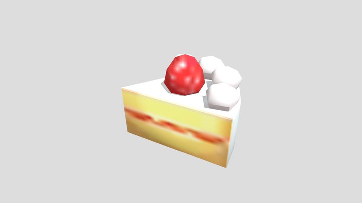 [Animal Crossing: New Leaf] Cake 3D Model