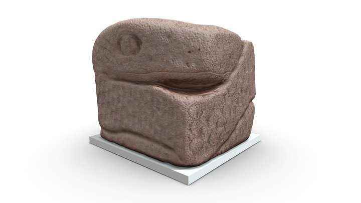 Cubo Serpiente cantera 3D Model