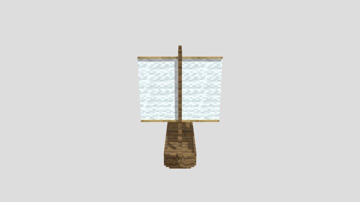 Viking Boat 3D Model