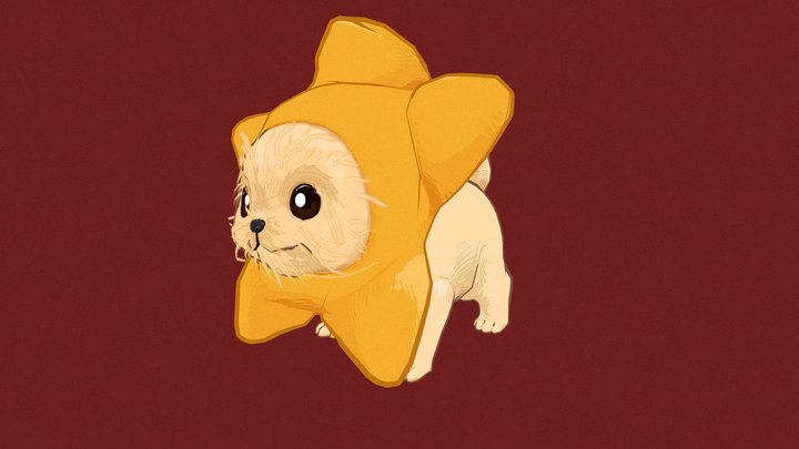 Star doggie 3D Model