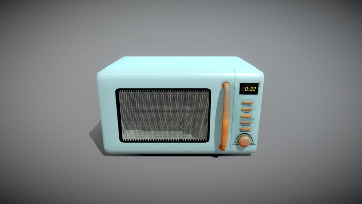 Microwave 3D Model
