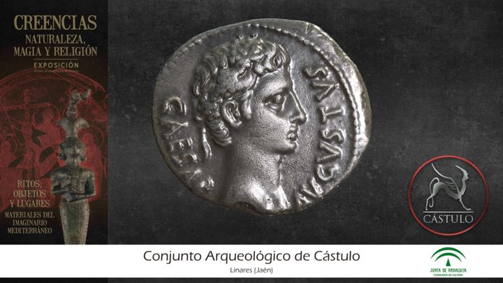 Denario de plata (Siglo I a.C.) 3D Model