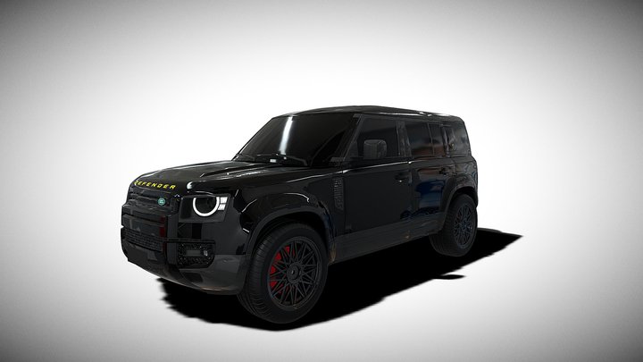 Land Rover Defender 2023 3D Model