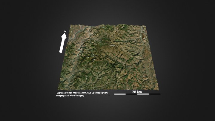 昆明雪岭 – Free 3D Model STL