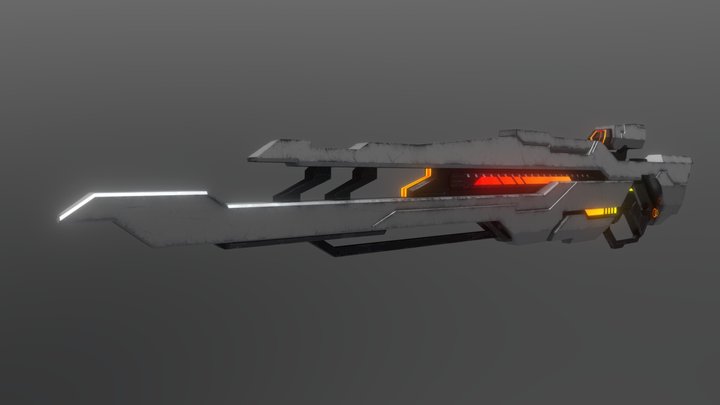 Halo Binary Rifle Wernissage Redesign 3D Model