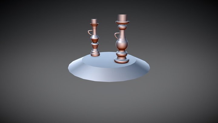 Rovas Candleholder 3D Model