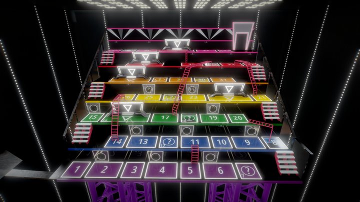 Slides And Ladders, Squid Game: The Challenge