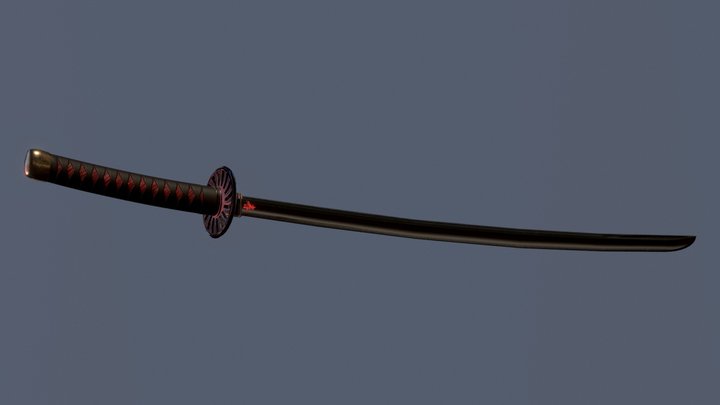 katana 3D Model