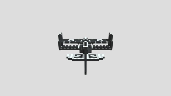 spaceship 2.0 3D Model