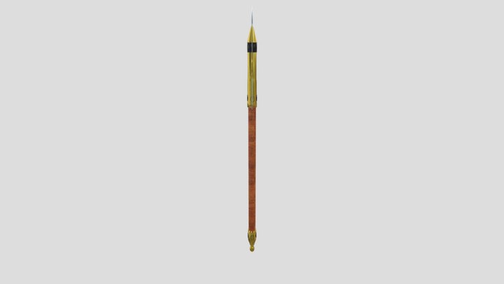 pole arm 2 3D Model
