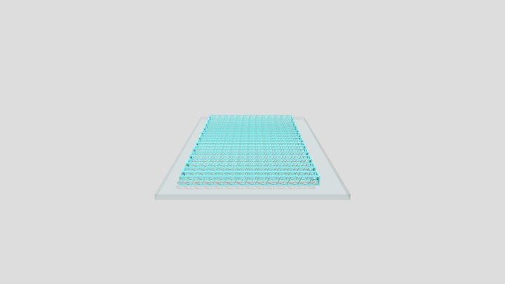 Фермы перекрытия 13200х7100 (1,5 кН) Шаг 600 мм. 3D Model