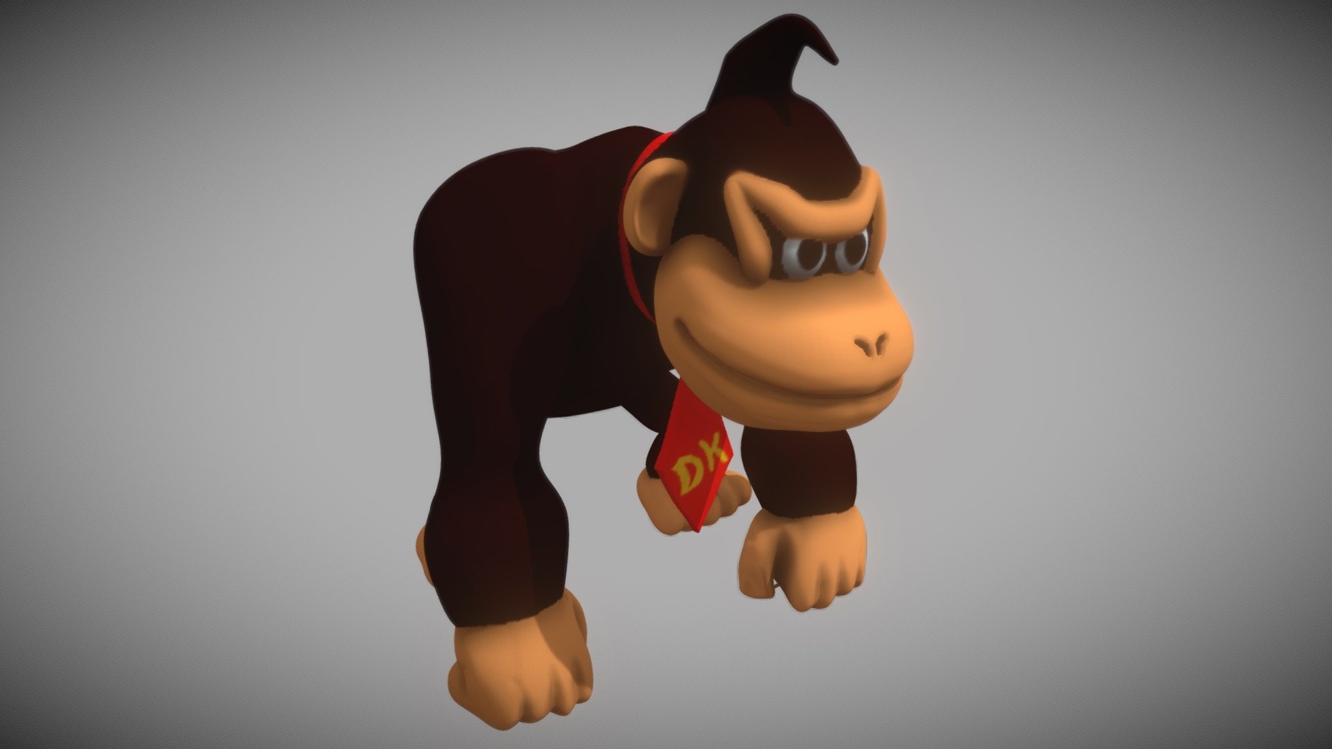 Donkey Kong Sculpted on the IPad - Download Free 3D model by Christian ...