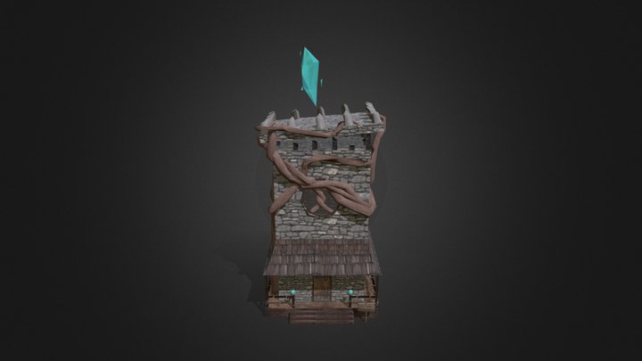 Temple Langlois 3D Model