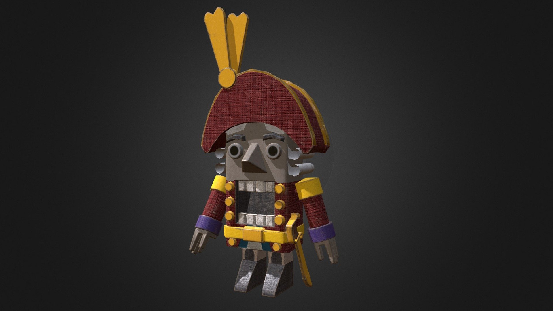 Nutcracker - 3D model by Decoy2282 [089c0ea] - Sketchfab