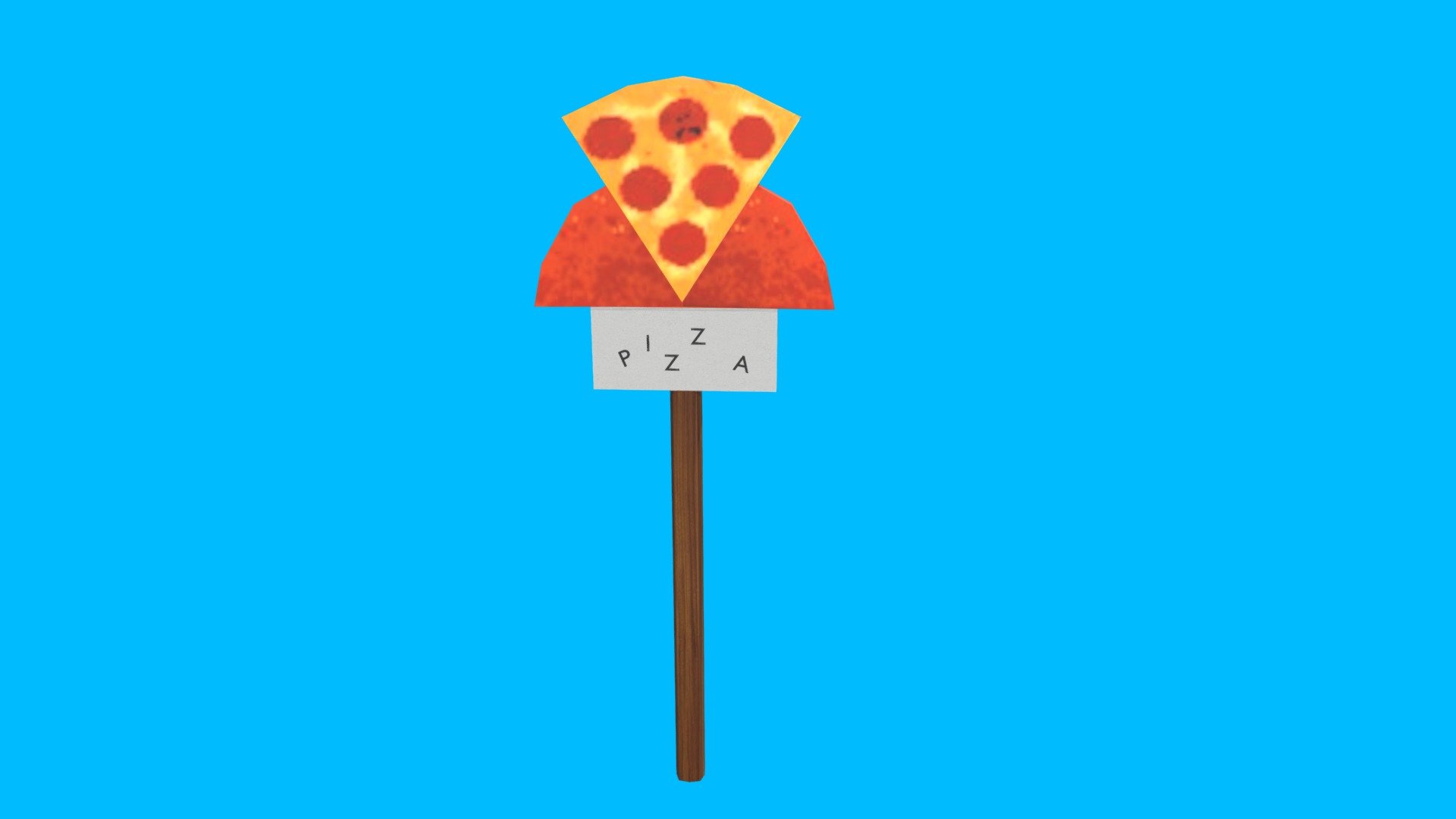 GTA SA Piza Low Polly