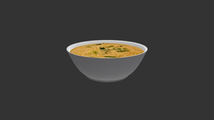 Miso Soup Saya Tessa 3D Model