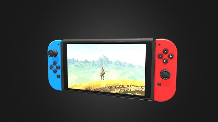 Nintendo Switch 3D Model