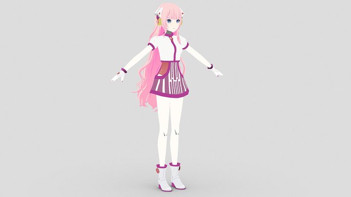 Cyber Nation Luka – Modello 3D gratuito STL